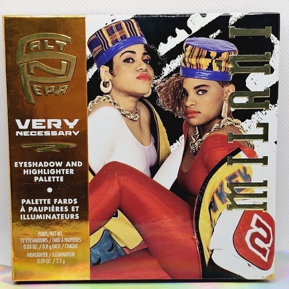 Milani x Salt-n-Pepa Very Necessary Eyeshadow & Highlighter Palette - Picture 2 of 6